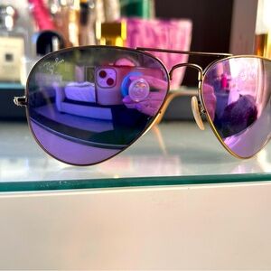 Ray Ban pink avaitors